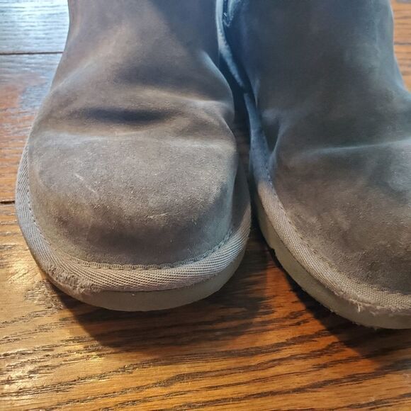 Ugg grey tall classic boots sz 6 - Picture 3 of 6